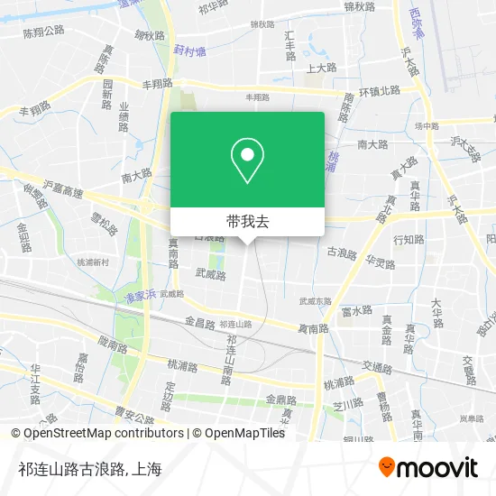 祁连山路古浪路地图