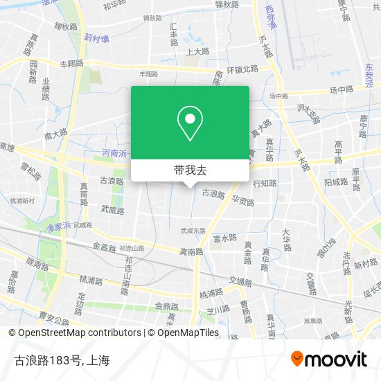 古浪路183号地图