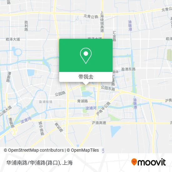 华浦南路/华浦路(路口)地图
