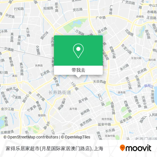 家得乐居家超市(月星国际家居澳门路店)地图