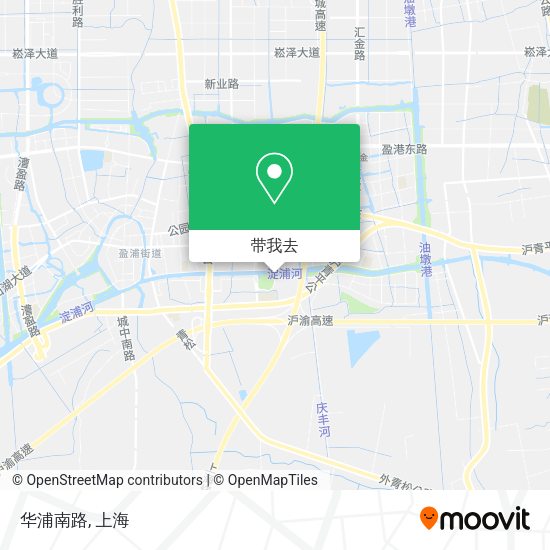 华浦南路地图