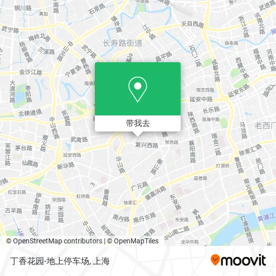 丁香花园-地上停车场地图