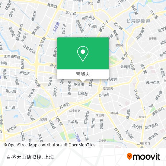 百盛天山店-B楼地图