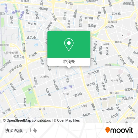 协源汽修厂地图