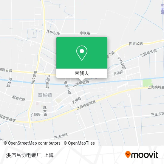 洪庙昌协电镀厂地图