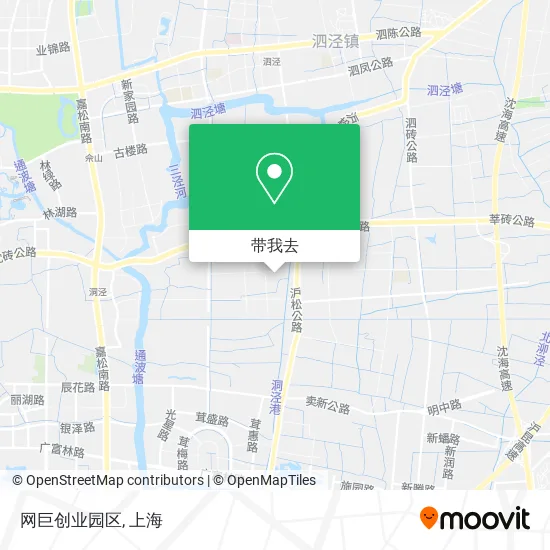 网巨创业园区地图