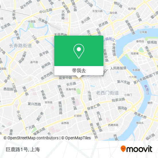 巨鹿路1号地图