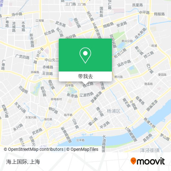 海上国际地图