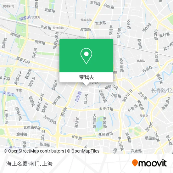海上名庭-南门地图