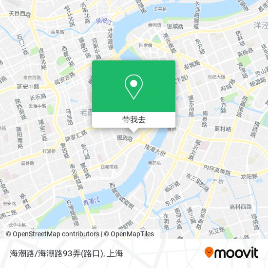 海潮路/海潮路93弄(路口)地图