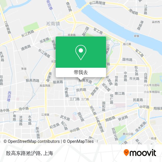 殷高东路淞沪路地图