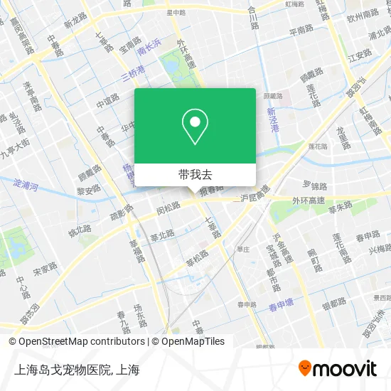 上海岛戈宠物医院地图