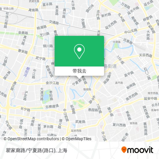 瞿家廊路/宁夏路(路口)地图