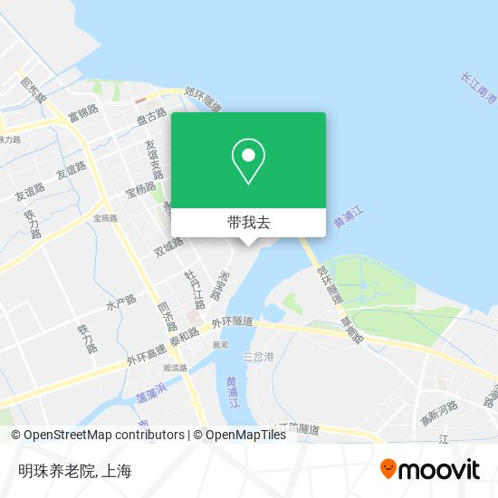 明珠养老院地图
