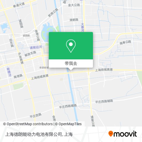 上海德朗能动力电池有限公司地图