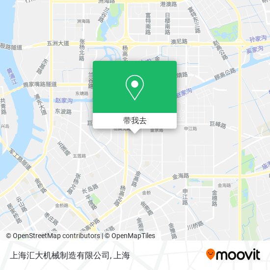 上海汇大机械制造有限公司地图