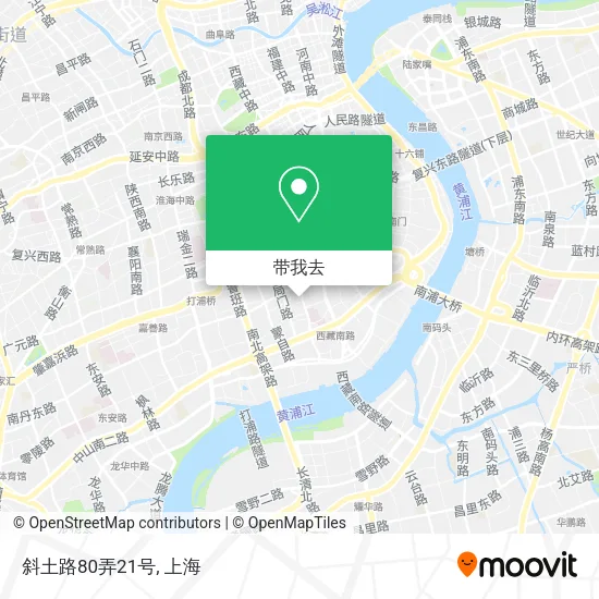 斜土路80弄21号地图