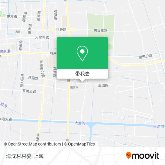 海沈村村委地图