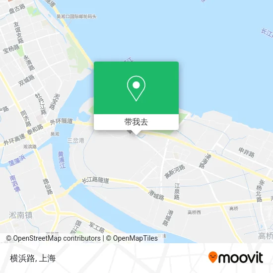 横浜路地图