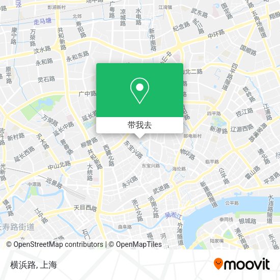 横浜路地图