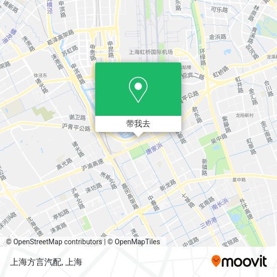 上海方言汽配地图