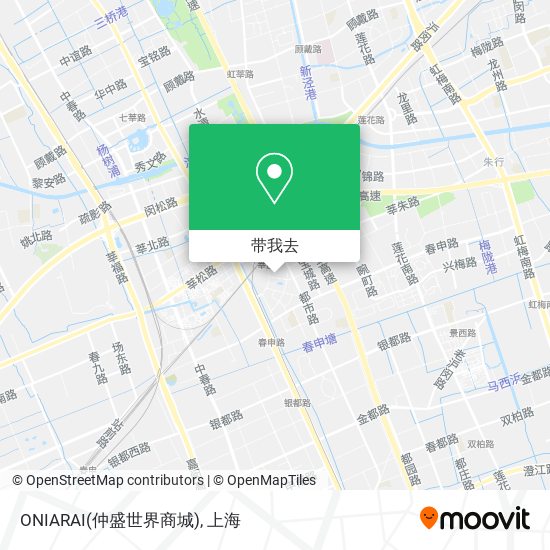 ONIARAI(仲盛世界商城)地图