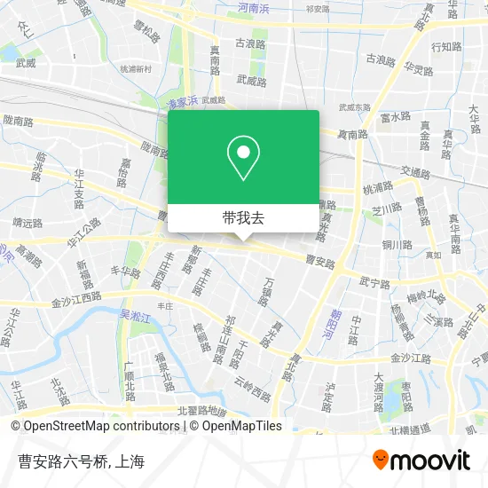 曹安路六号桥地图