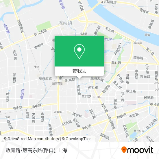 政青路/殷高东路(路口)地图
