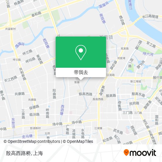 殷高西路桥地图