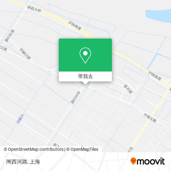 闸西河路地图