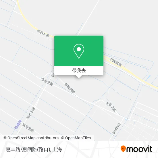 惠丰路/惠闸路(路口)地图