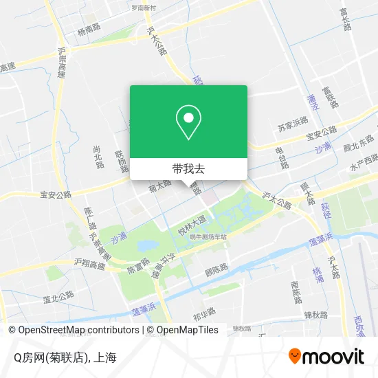 Q房网(菊联店)地图