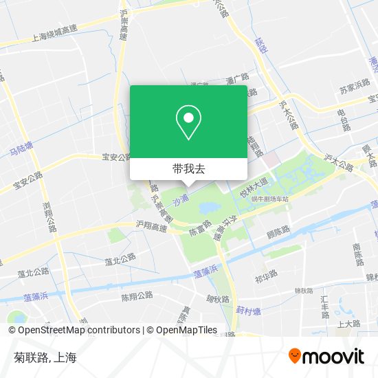 菊联路地图