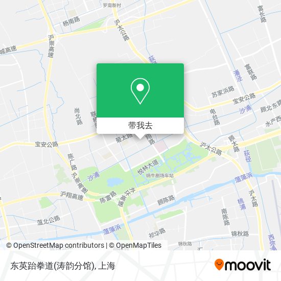 东英跆拳道(涛韵分馆)地图