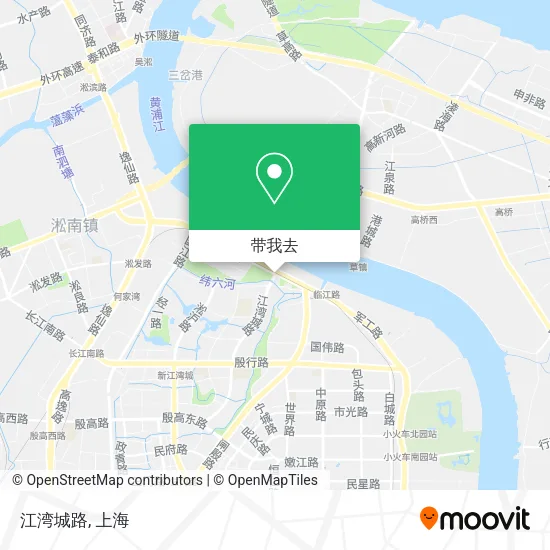 江湾城路地图