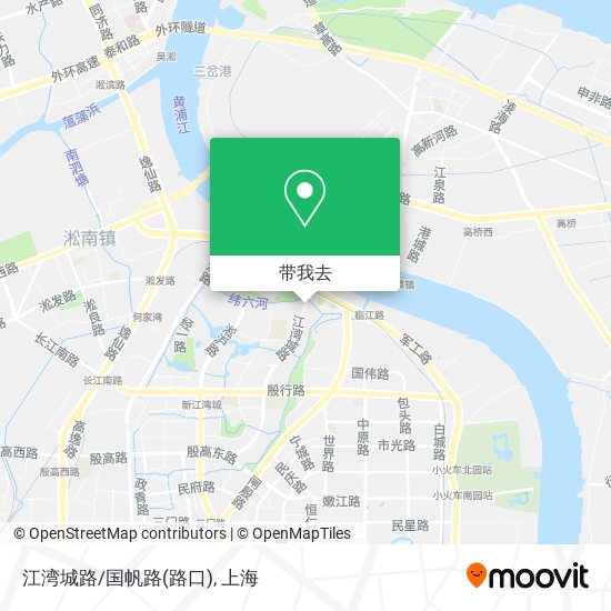 江湾城路/国帆路(路口)地图