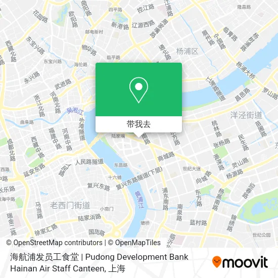 海航浦发员工食堂 | Pudong Development Bank Hainan Air Staff Canteen地图