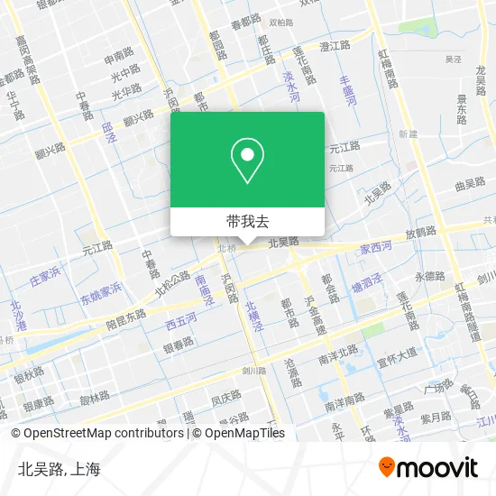北吴路地图
