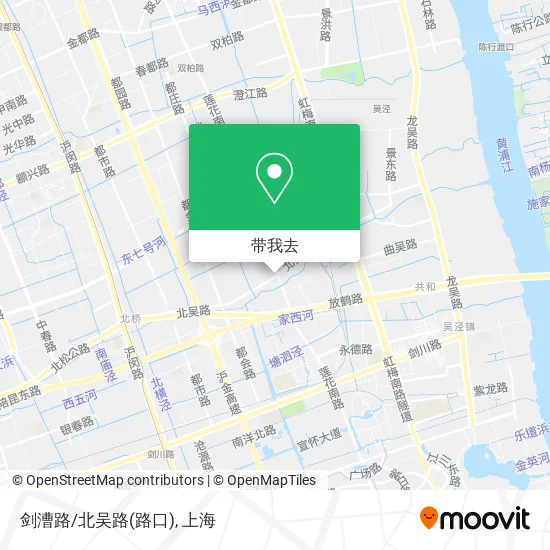 剑漕路/北吴路(路口)地图