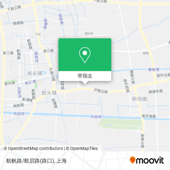 航帆路/航启路(路口)地图