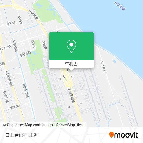 日上免税行地图