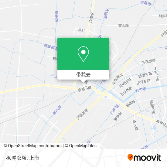 枫溪廊桥地图