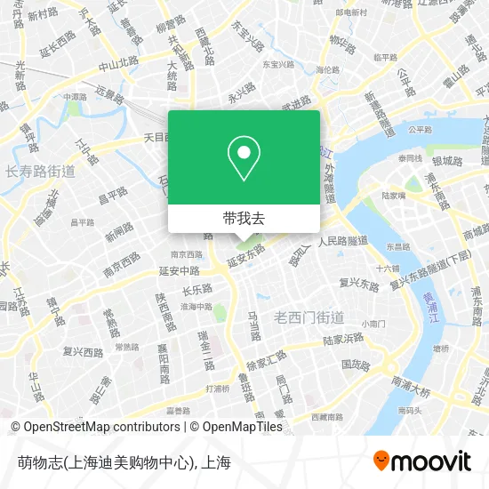 萌物志(上海迪美购物中心)地图