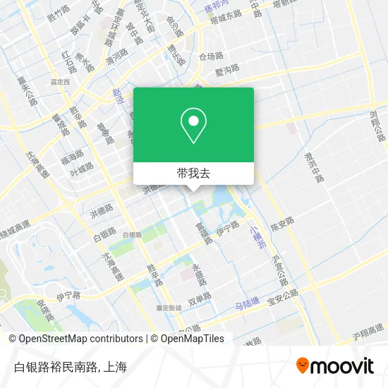 白银路裕民南路地图