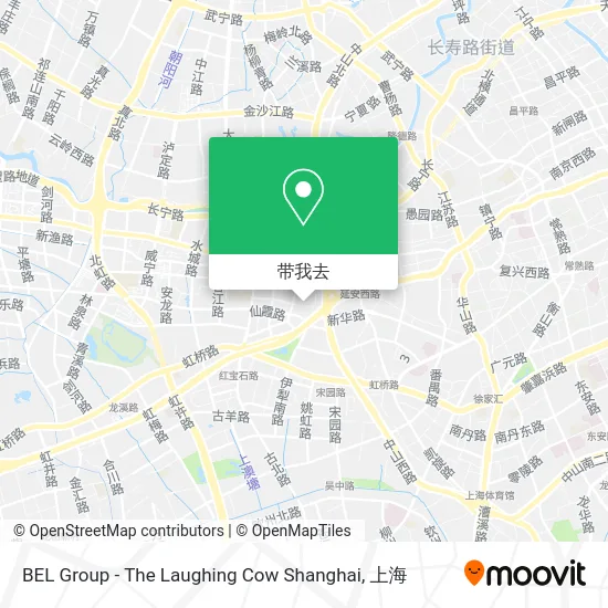 BEL Group - The Laughing Cow Shanghai地图
