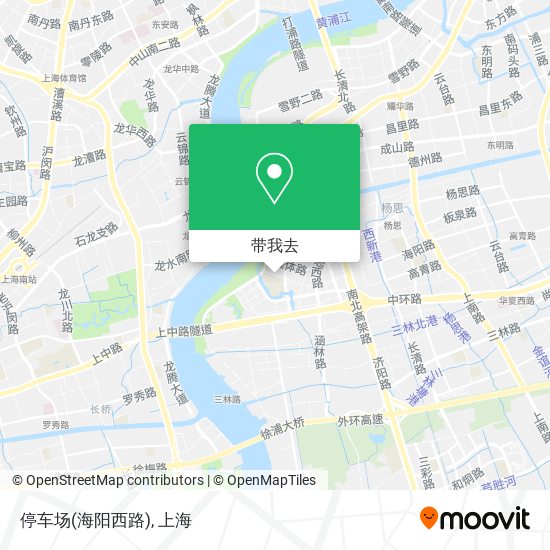 停车场(海阳西路)地图
