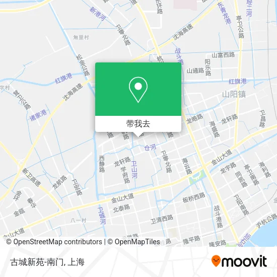 古城新苑-南门地图
