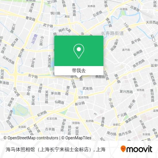 海马体照相馆（上海长宁来福士金标店）地图