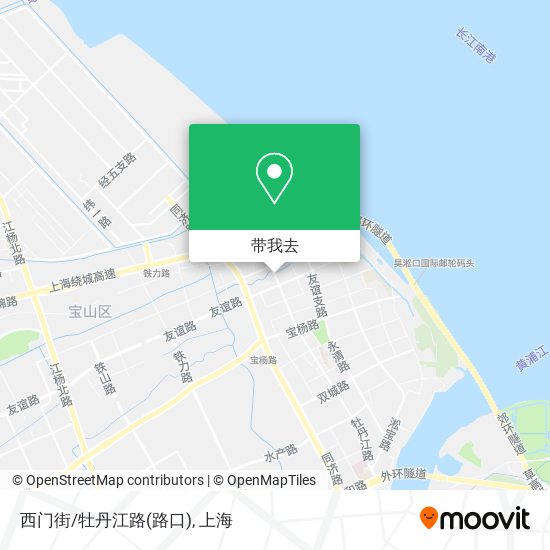 西门街/牡丹江路(路口)地图