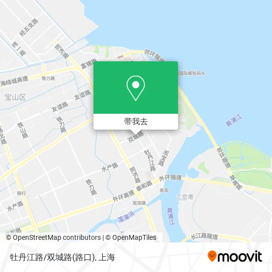 牡丹江路/双城路(路口)地图